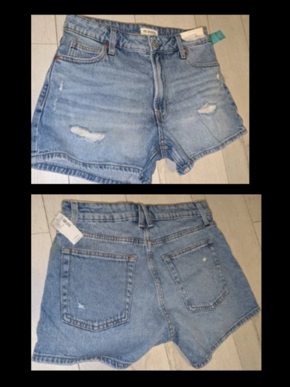 Maurices Shorts High Rise Stretch Denim 3.5 Inseam Womens Size 4 - NWT